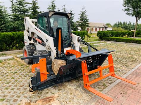 skid steer firewood processor